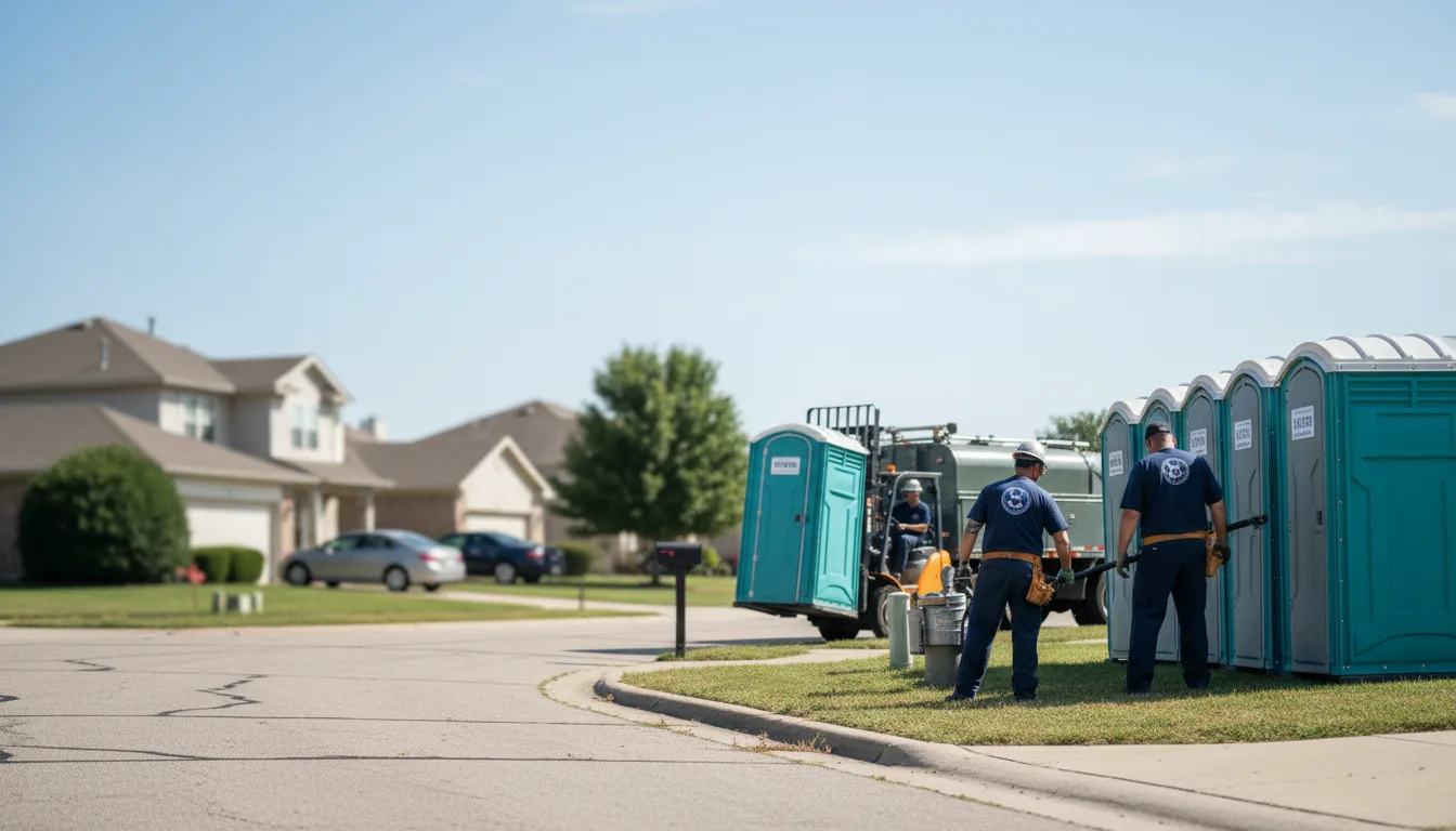 Porta Potty Rental in May, OK near me